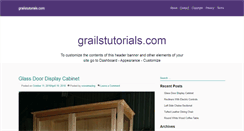 Desktop Screenshot of grailstutorials.com